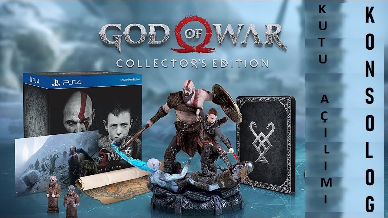 GOD OF WAR KOLEKSİYONCU SÜRÜMÜ KUTU AÇILIMI! (COLLECTOR'S EDITION UNBOXING)