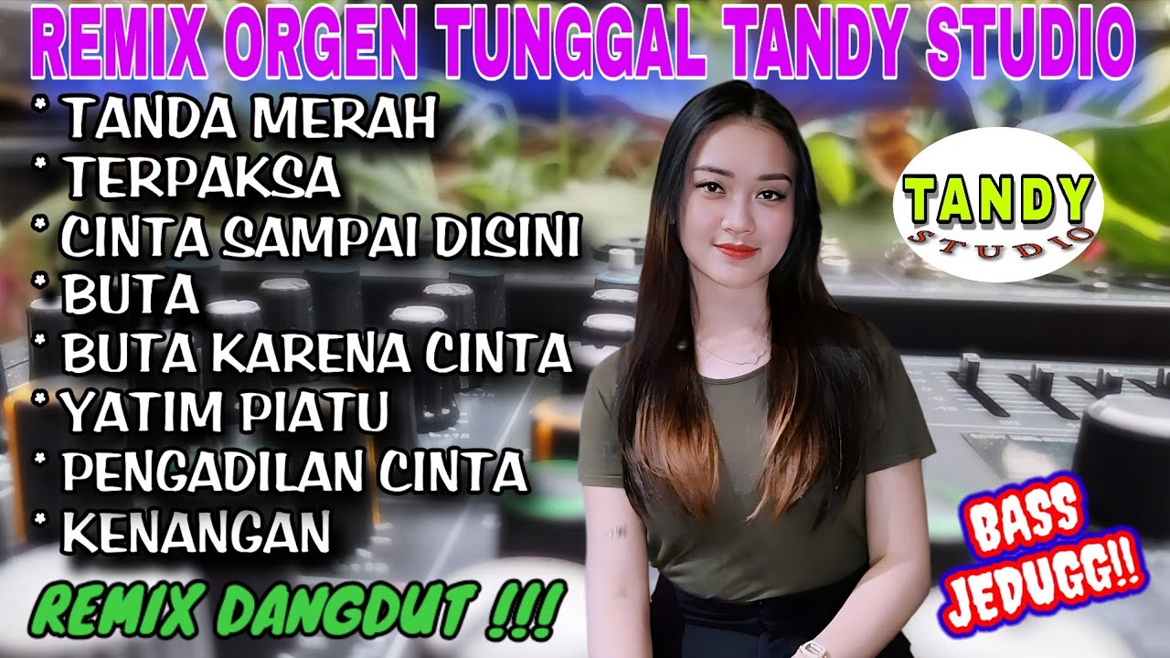 REMIX ORGEN TUNGGAL TANDY STUDIO❗Remix Dangdut terbaru 2026❗Tanda merah, Terpaksa, Buta, Kenangan