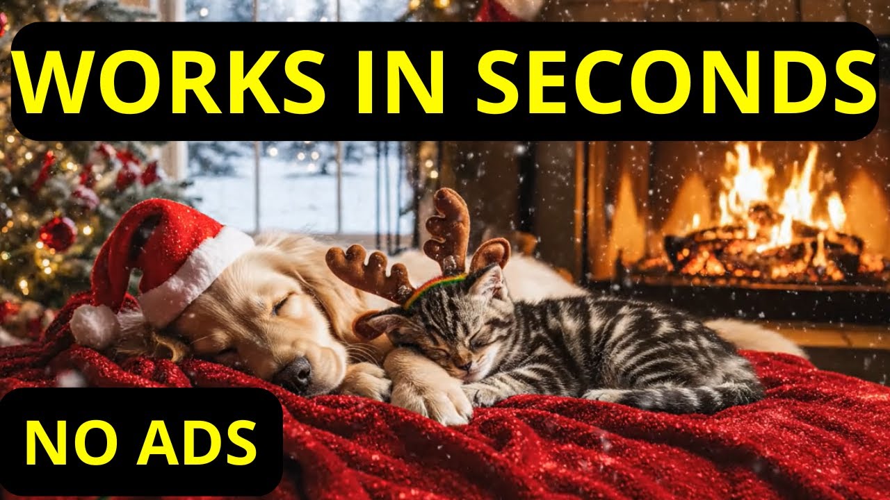 🔴 INSTANTLY CALMS Any Dog or Cat 🐶🐱 Relaxing Music for Separation Anxiety & Sleep (No Ads)