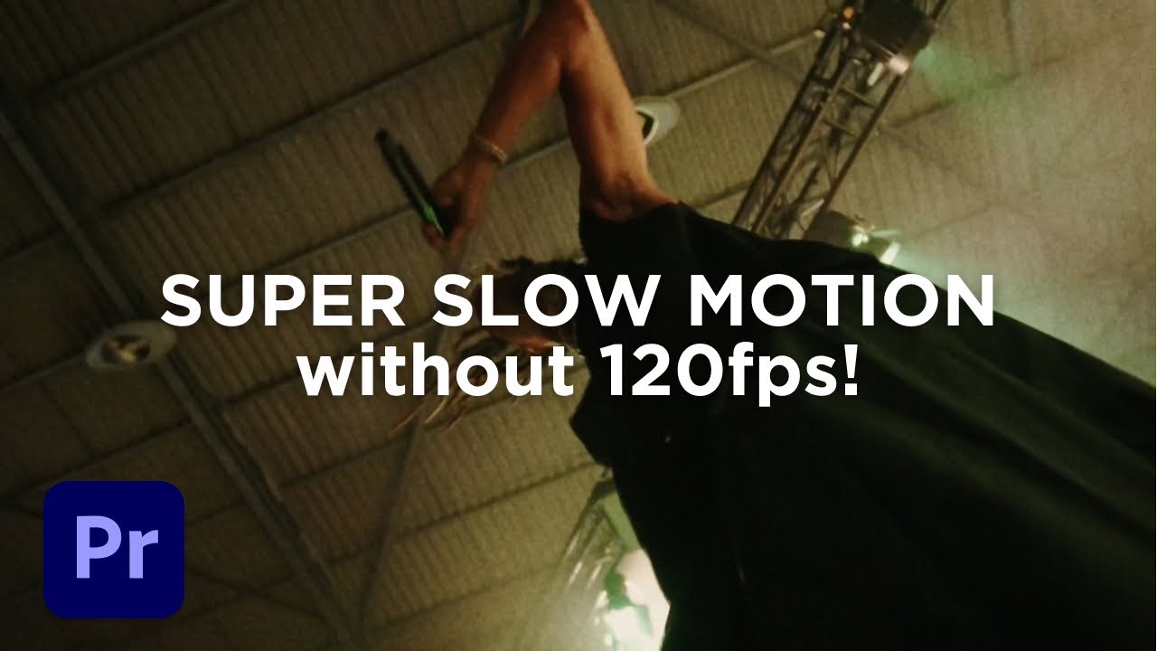 Super Slow Motion Without 120fps (Premiere Pro Tutorial)