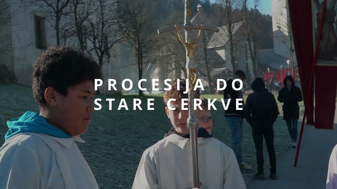 Polanski misijon: Procesija do stare porušene cerkve v Poljanah