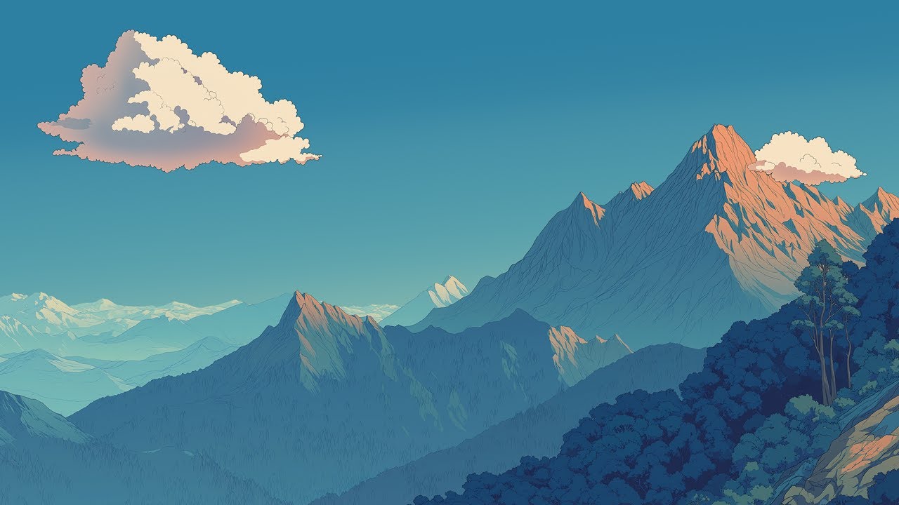 Lofi Mountain Escape | Cozy Background Ambience