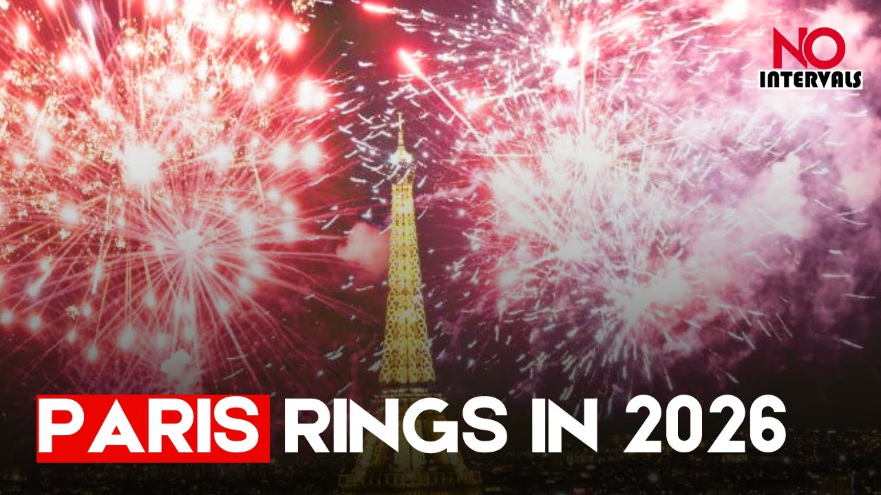 NEW YEAR: Paris Welcomes 2026 With Fireworks At Arc de Triomphe & Champs-&Eacute;lys&eacute;es | WATCH