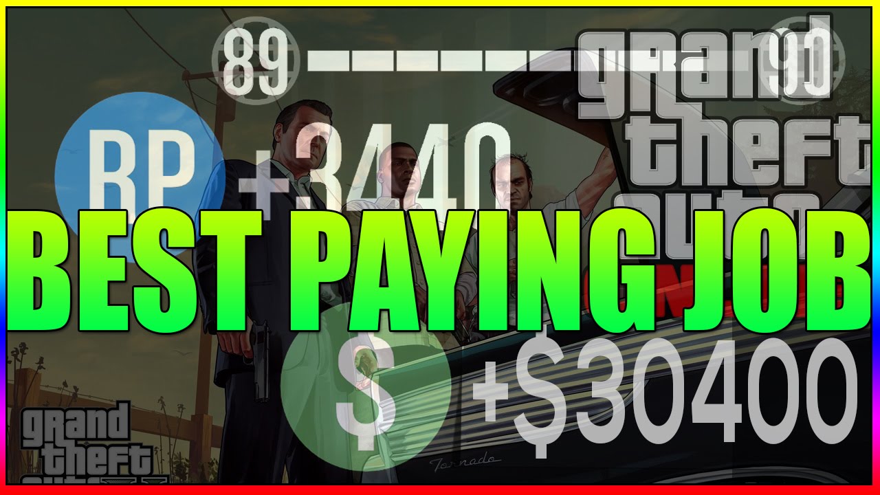 GTA 5 Online- Best Paying Jobs/Missions ($25,000 & 4000RP) How to Complete SOLO!