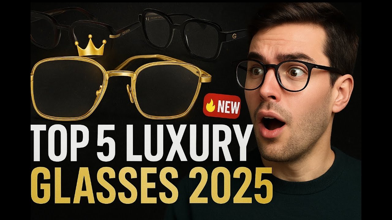 Discover the Top 5 Luxury Eyewear Brands in 2025! 👓✨