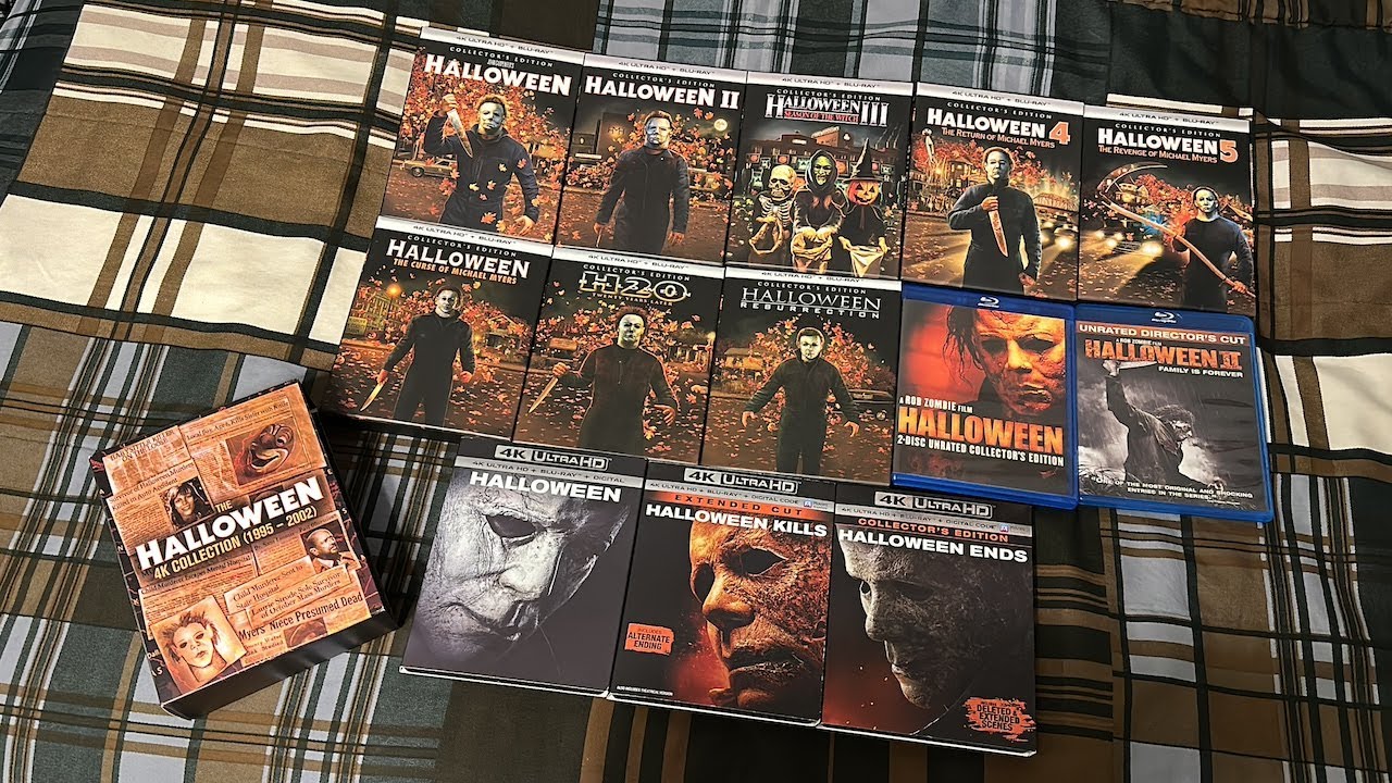 My Updated Halloween (Film Series) Movie Collection (2023)