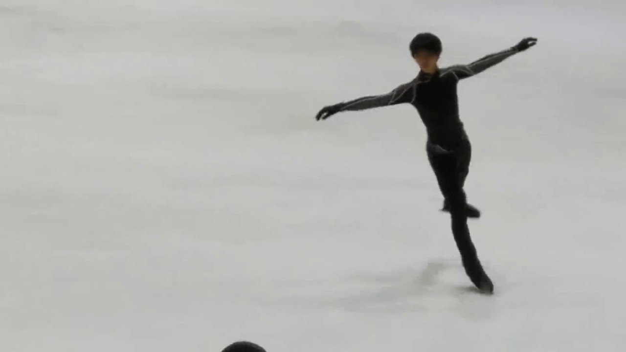 Fancam Yuzuru Hanyu OP 04.11.18 GP Helsinki FP run through