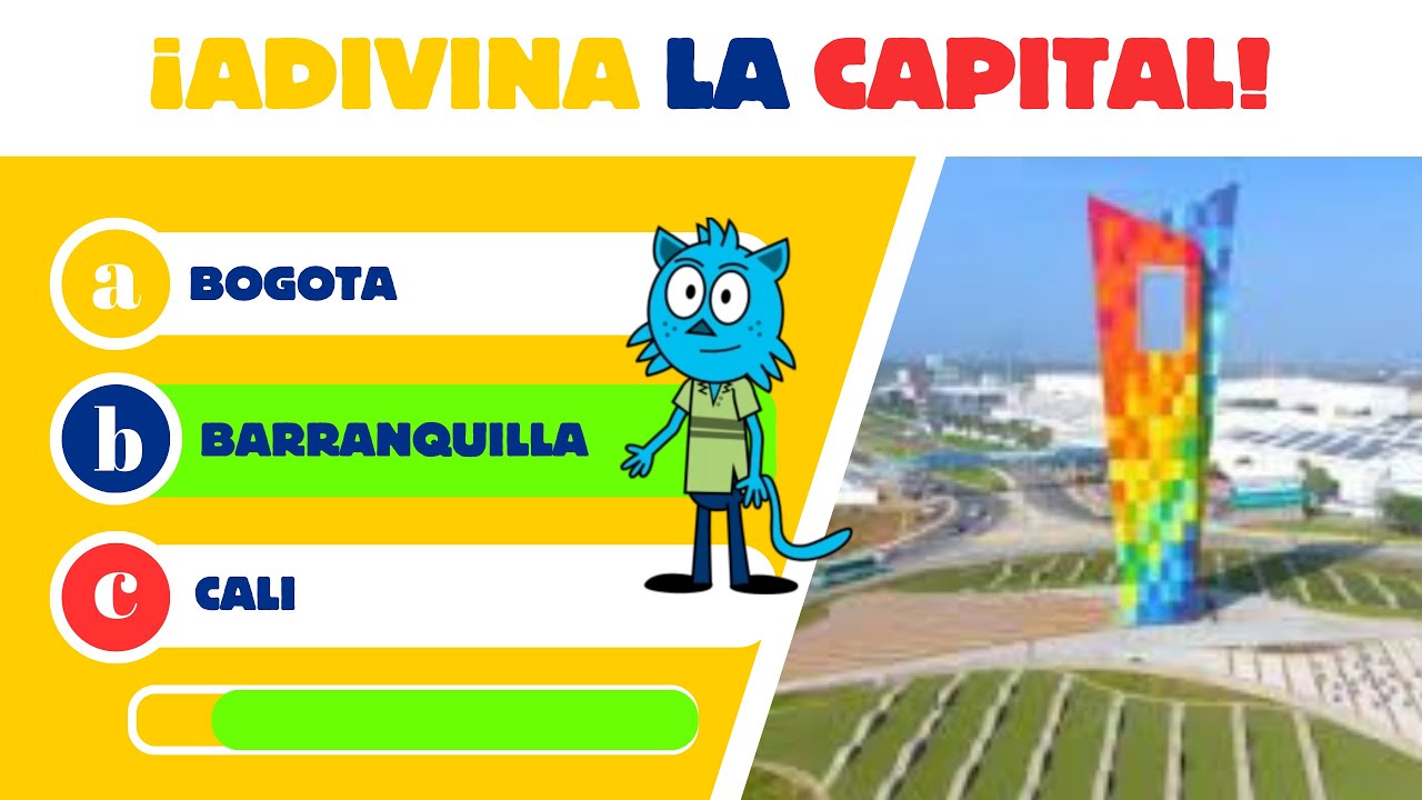 Adivina la CAPITAL de cada Departamento de Colombia! #quiz #colombia #conociendocolombia