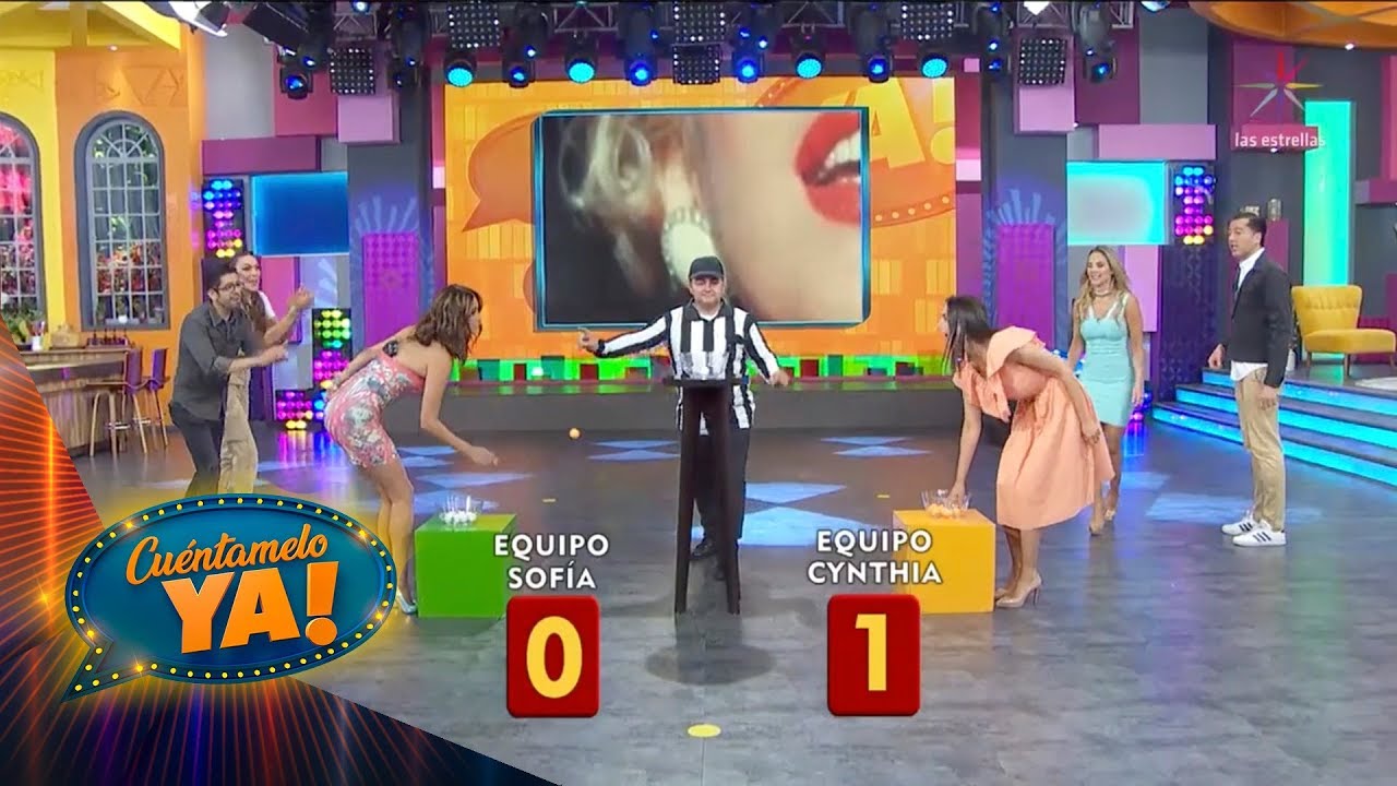 ¡Échale un ojo! equipo de Sofía vs equipo de Cynthia | Cuéntamelo YA!