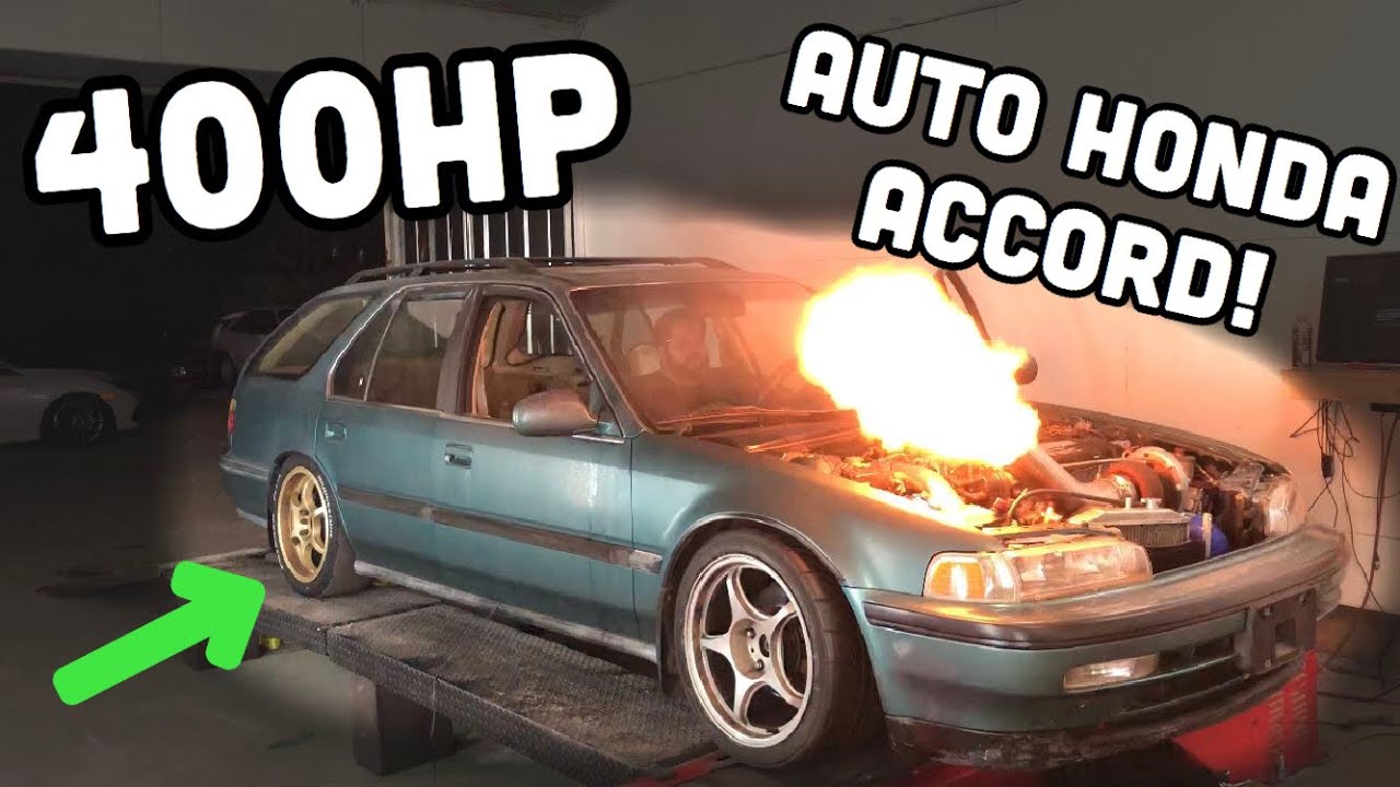 Turbo Honda Acccord on AUTOMATIC TRANSMISSION.
