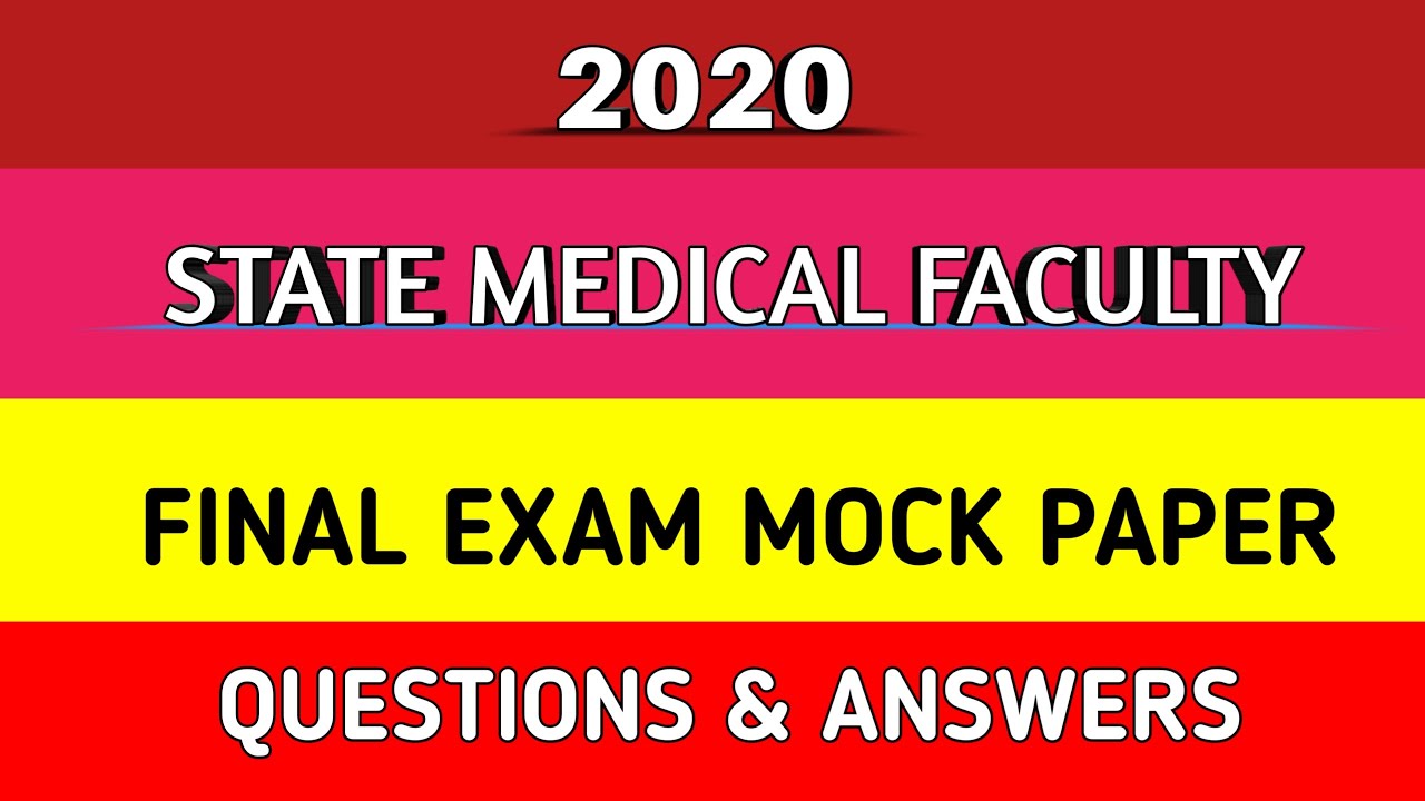 STATE MEDICAL FACULTY MOCK PAPER SET | PHYSICS PART |