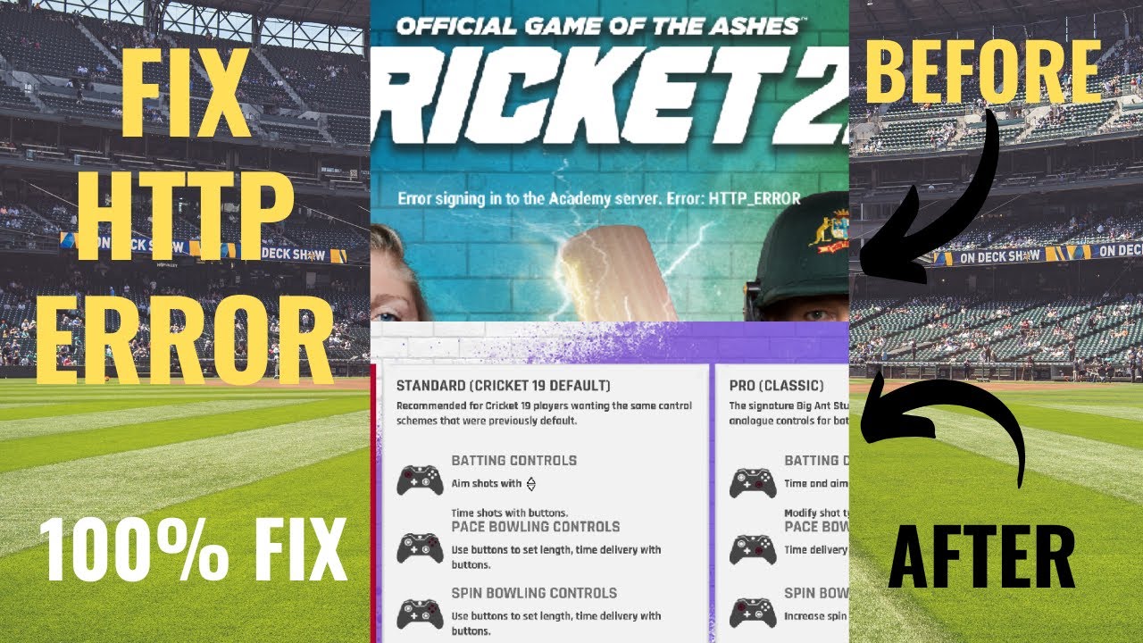 How To Fix Cricket 22 Error Signing In | Cricket 22 Http Error | PC Gaming