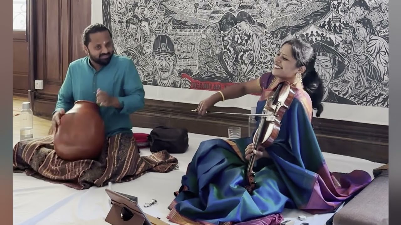Akkarai Subhalakshmi | Ghatam Giridhar Udupa | Violin | Ghatam | #GhatamUdupa