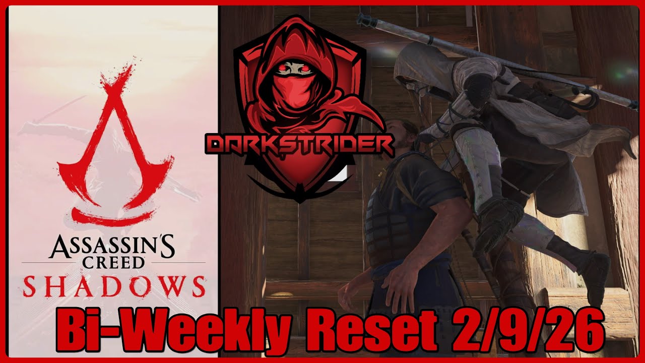 Assassin's Creed Shadows- Bi-Weekly Reset 2/9/26
