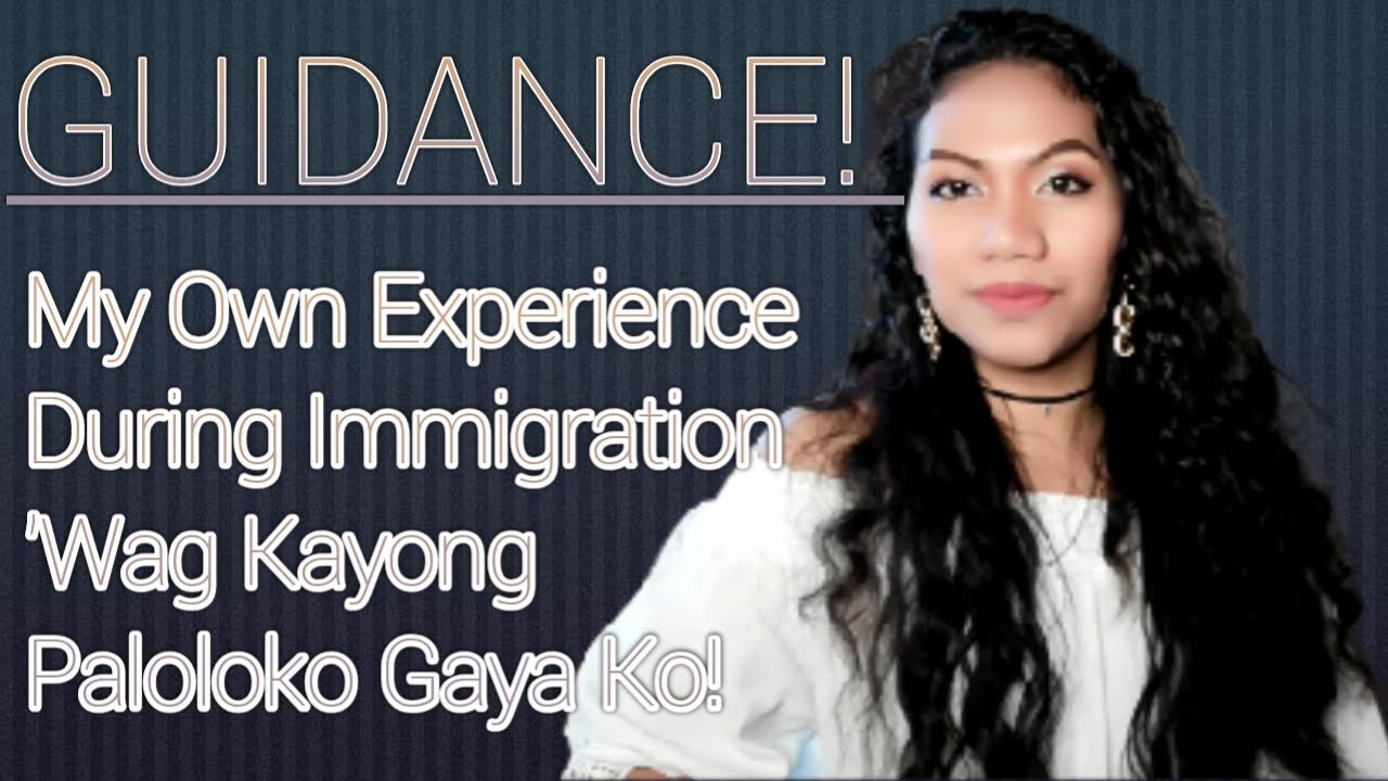 My Own Story and Experience During Immigration Sa LDR Ko!...|ATE JING