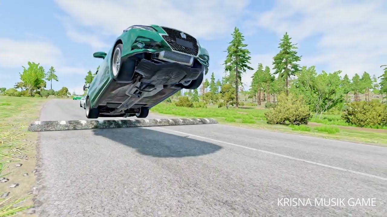 MOBIL TOYOTA ALL TYPE VS SPEEDBUMP #25 - BeamNG.Drive 0.38