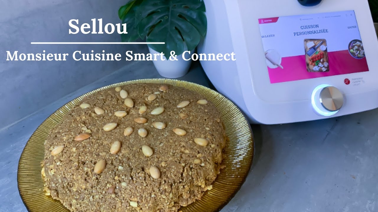 Sellou / Sfouf au Monsieur Cuisine Smart & Connect MCC / MCS