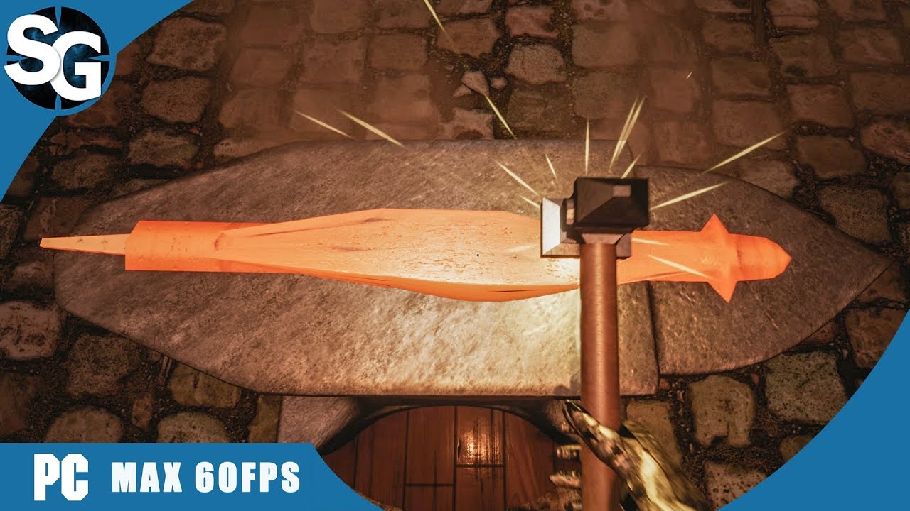 Fantasy Blacksmith Gameplay (No Commentary) | Blacksmith Simulator