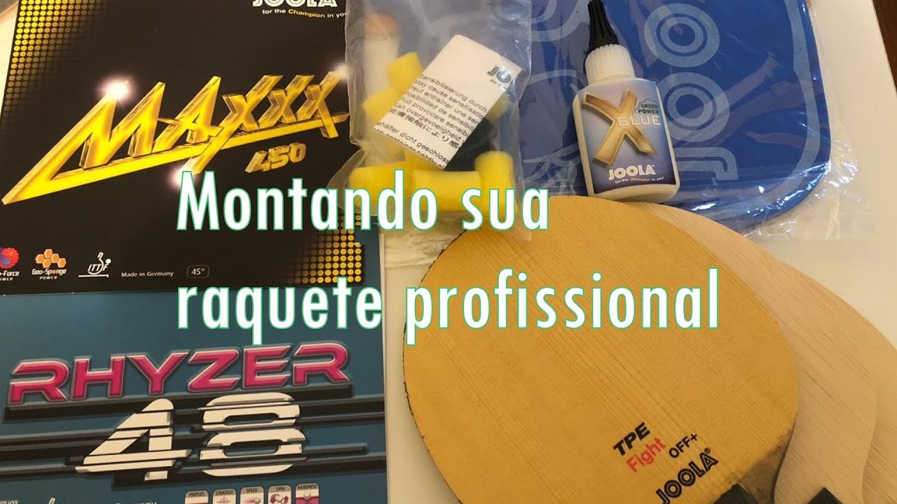 COMO MONTAR SUA RAQUETE PROFISSIONAL