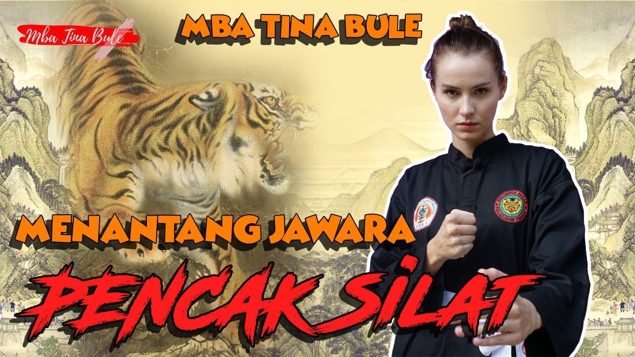 Mba Tina Bule Nantangin Jawara Pencak Silat Padepokan Cimande