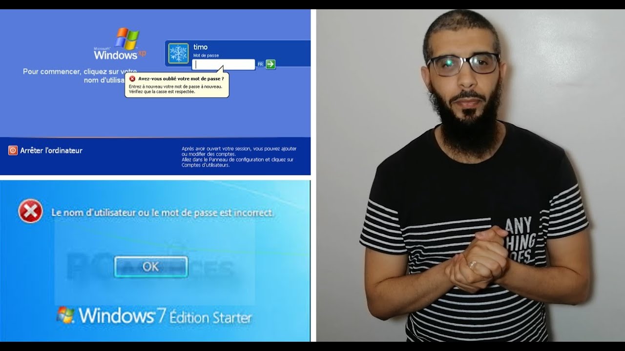 كسر وتغيير كلمة مرور الوينداوز 10/8/7 دون فرمطة