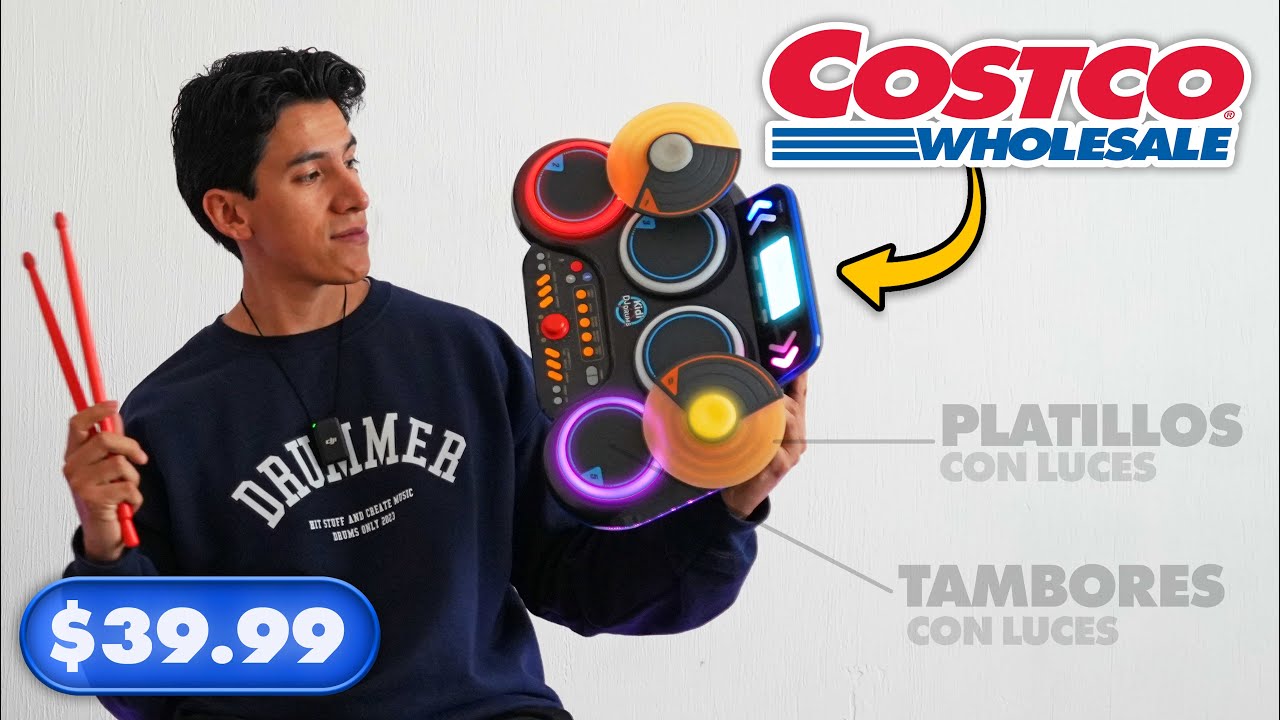 Compre la batería de niños del COSTCO - ¿Que tan buena esta?