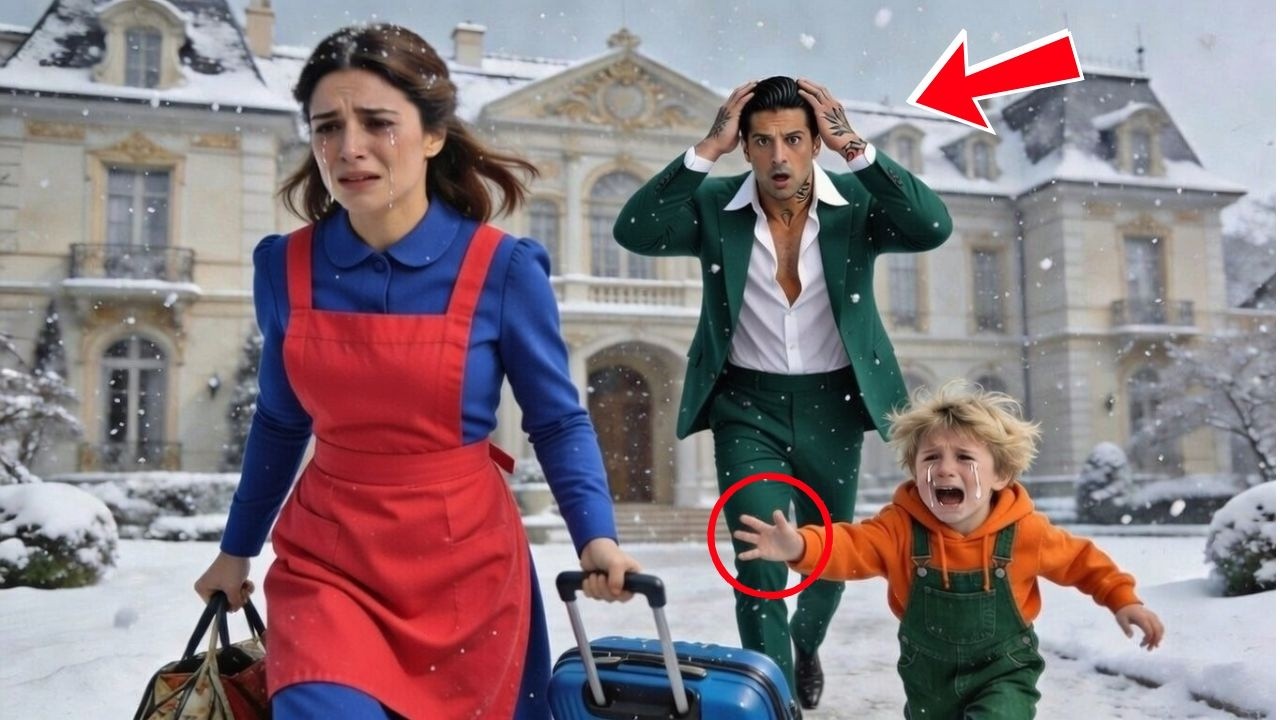 Без причины босс мафии выгнал бедную няню — а то, что сказал его сын, разбило сердце,,,