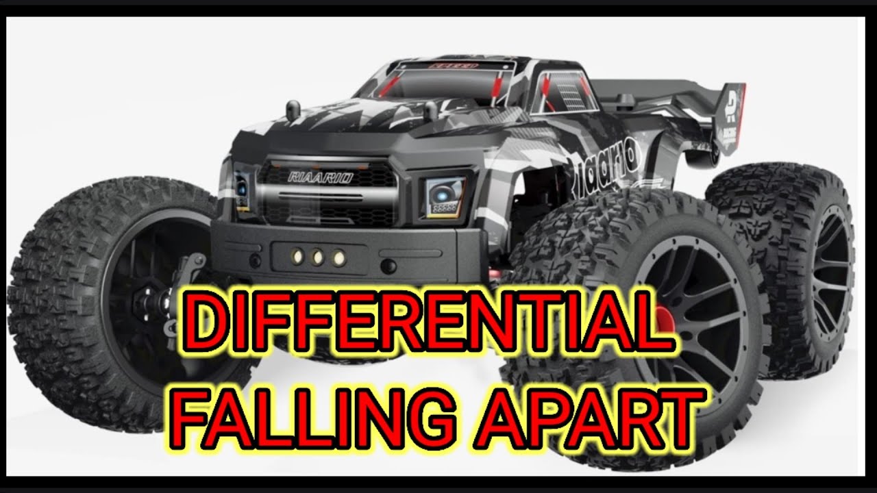 RLAARLO BRUSHLESS TRUGGY METAL DIFFERENTIALS FALLING APART