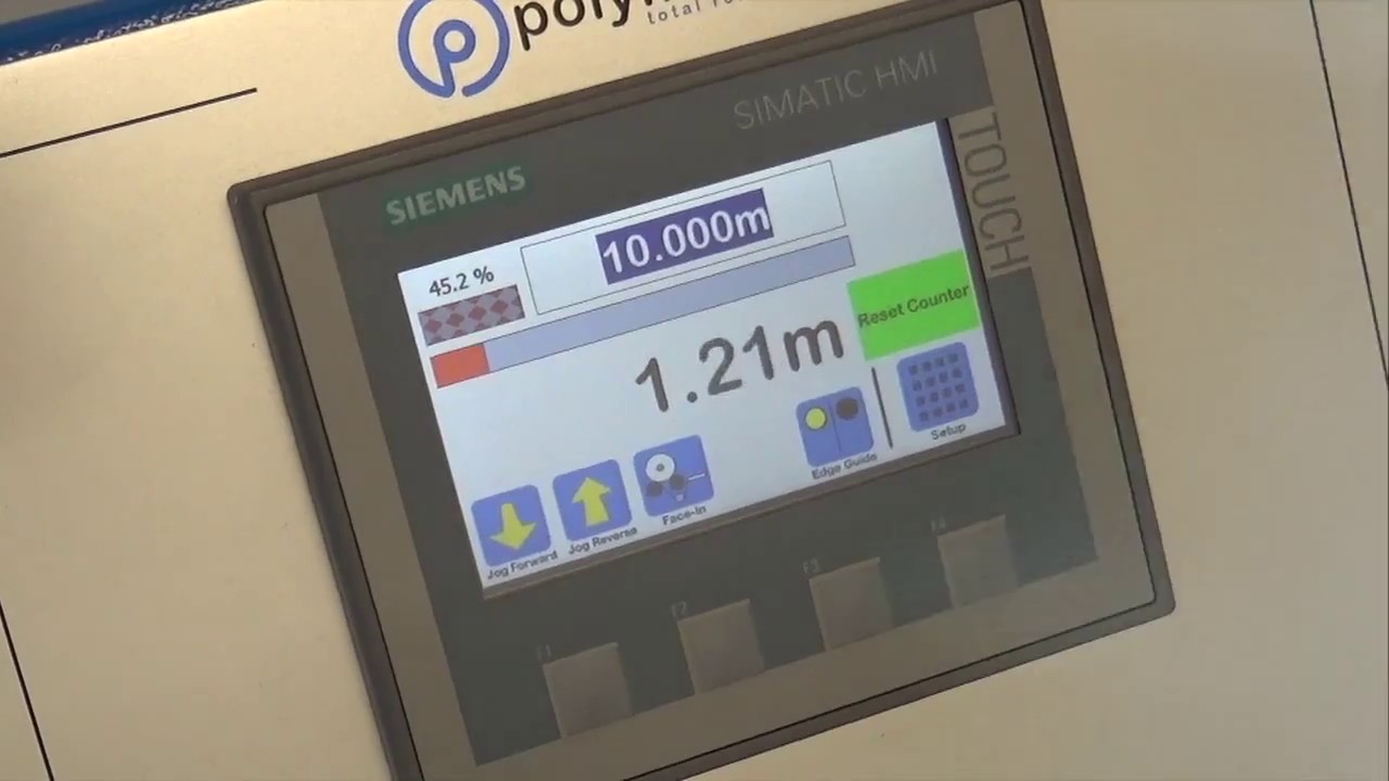 Polymaster PM-IV Roll to Roll Fabric Measuring, Cutting & Inspection.