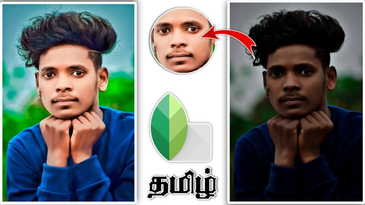 Face Wight And Skine Smooth Photo Editing in Snapseed Tamil,New Style Photo Editing in Tamil 🎉