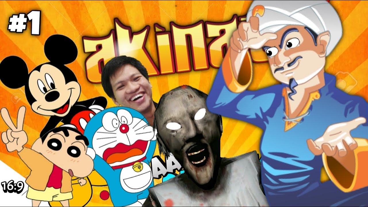 AKINATOR NGEHACK MIC DAN FACECAM KITA!! Akinator Part 1 [BHS INDO] ~Ada Ide Karakter Apa Yang Susah?