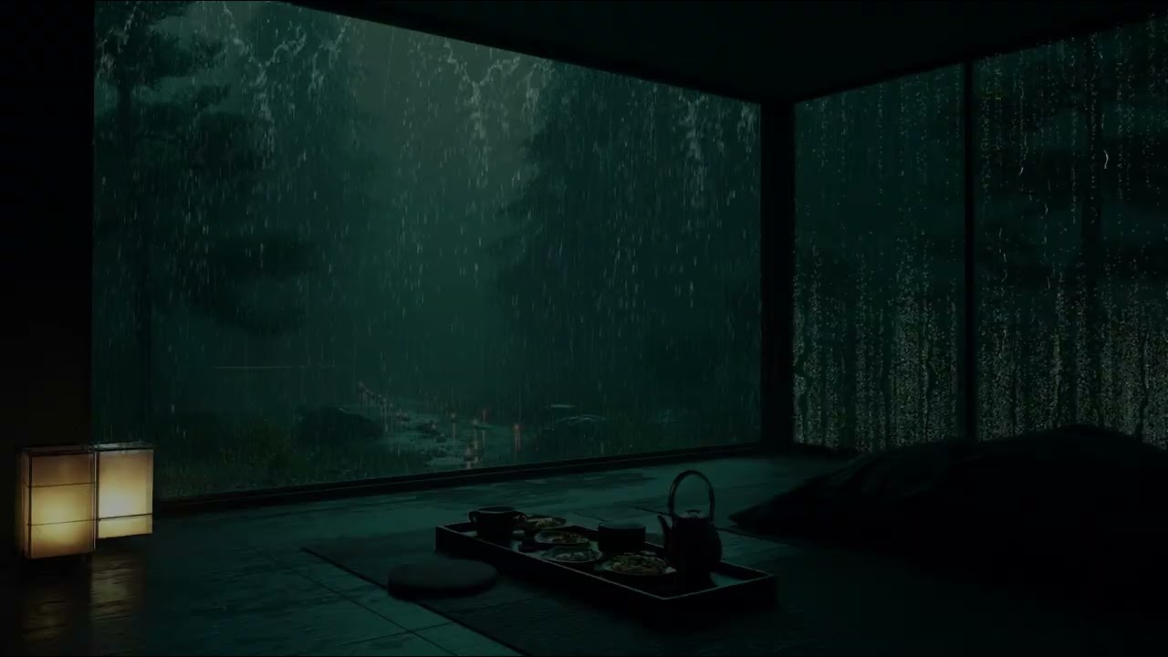 Quiet Garden Rain Ambience (No Ads) 🌧 | Gentle Rain Sounds for Peaceful Rest