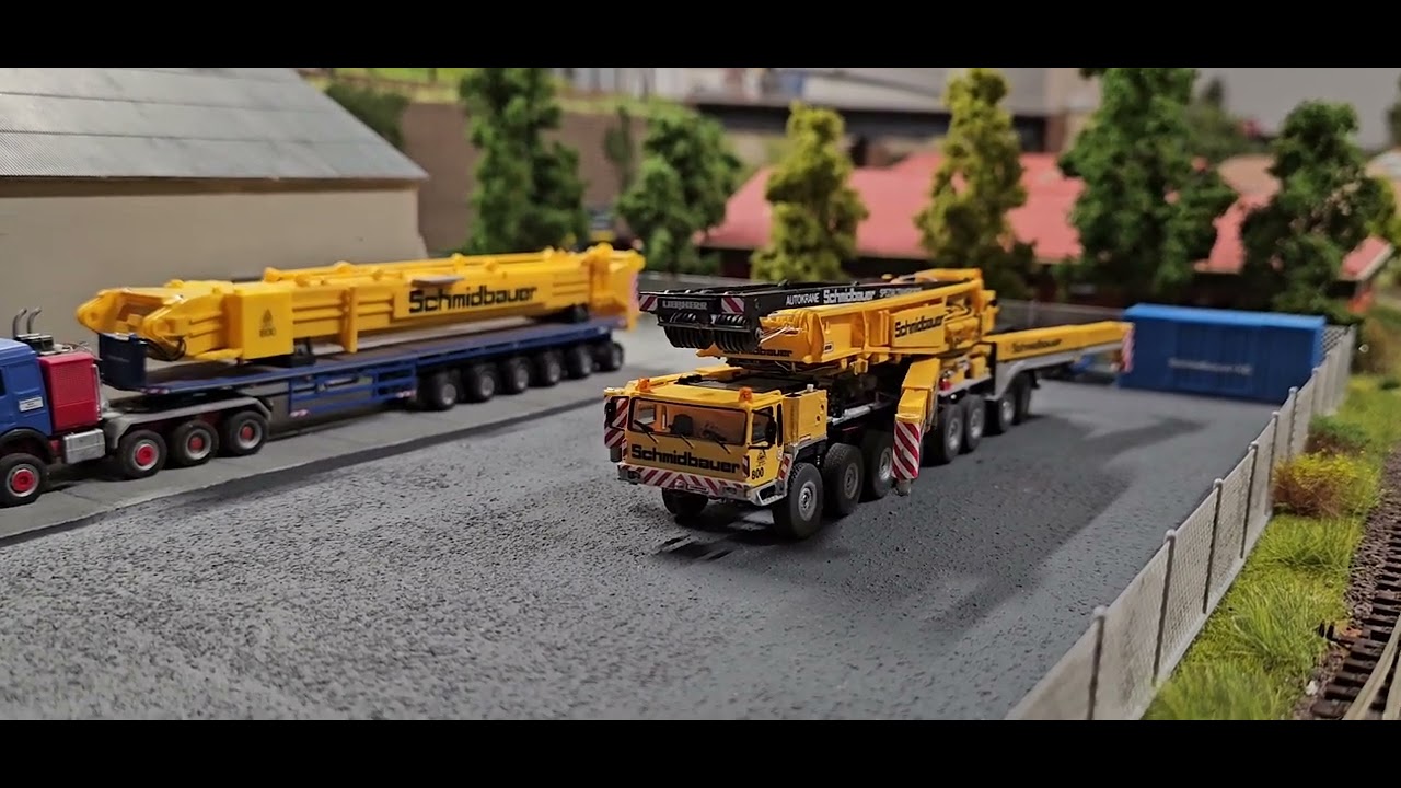 RC Mikromodellbau 1:87 H0 - LTM 1800 Aufbau ( 1 )