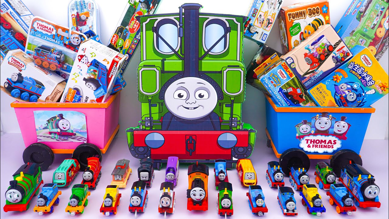 🚂💙 Thomas & Friends Track Toys Collection ASMR | All Aboard Rainbow Express 🚂🌈 Magical Journey Begin