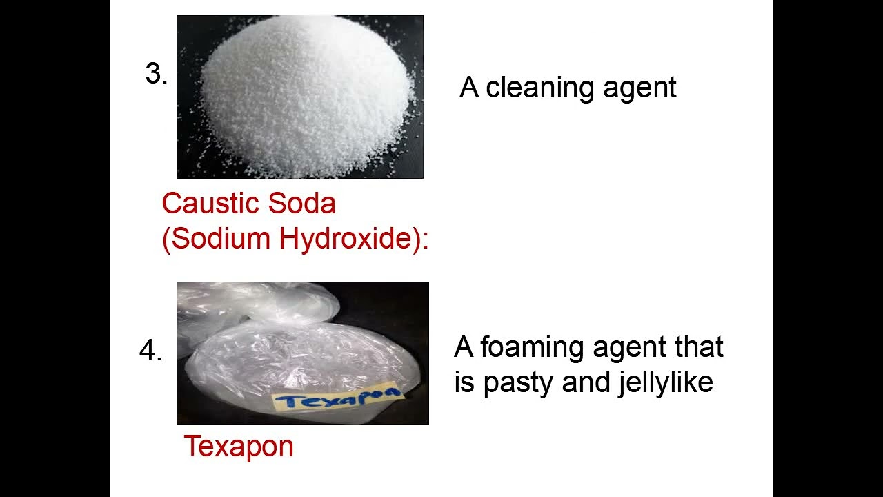 Slide presentation video on Liquid soap production