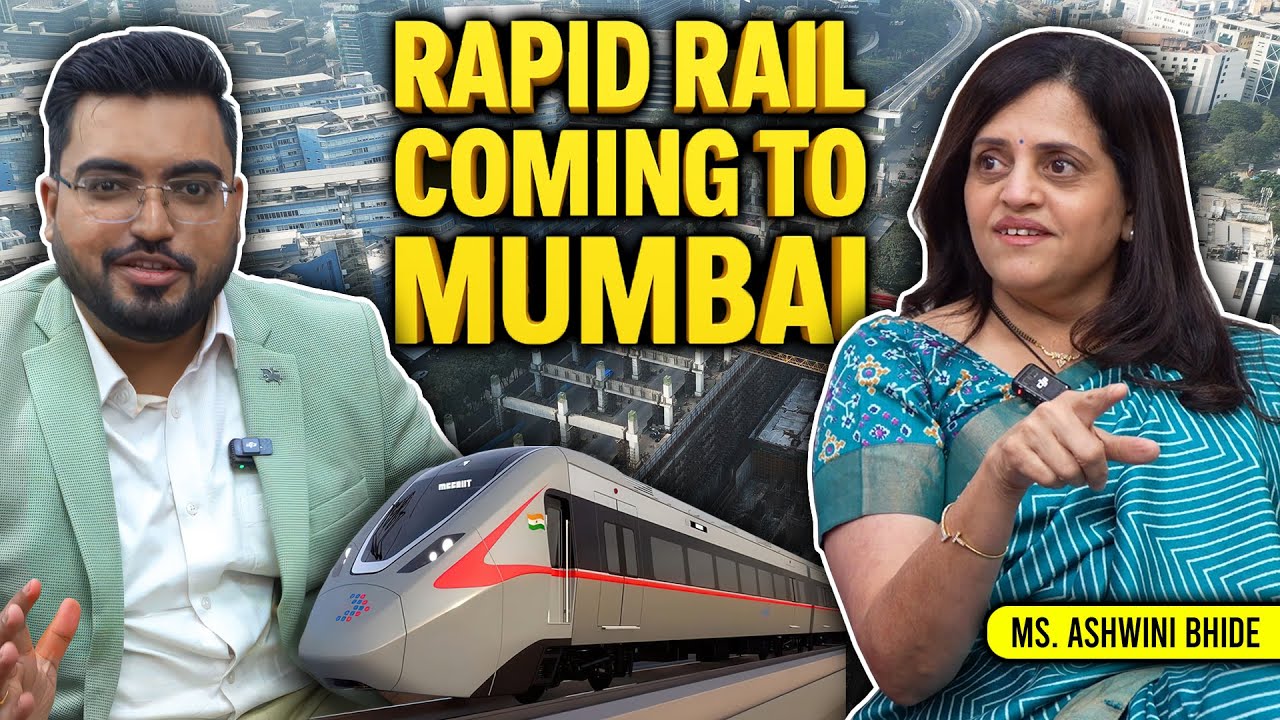 RRTS in Mumbai ? Metro to Badlapur?  Pedestrian Revolution ? | Exclusive with Mrs. Ashwini Bhide