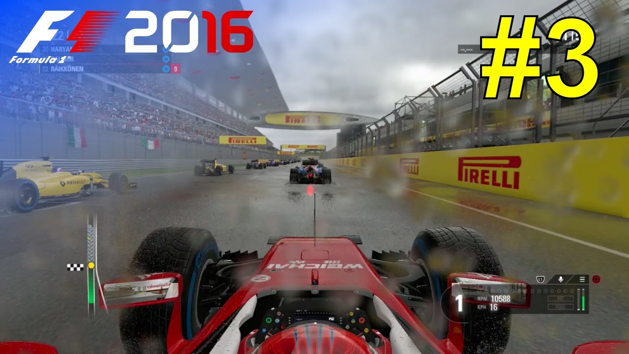 F1 2016 - Let's Make Kimi World Champion Again #3 - 100% Race 'China'