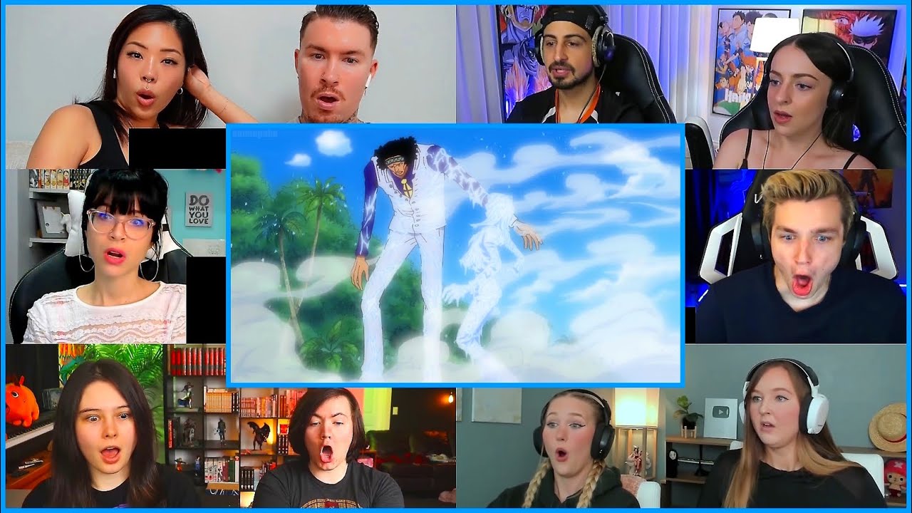 AOKIJI VS THE STRAWHATS | One Piece Ep 227 Reaction Mashup