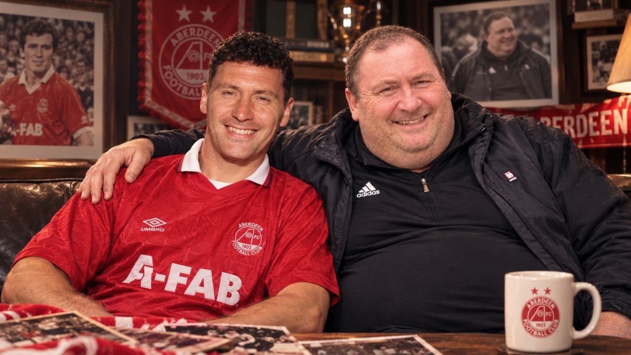 Aberdeen FC 1990 squad &mdash; Then and Now