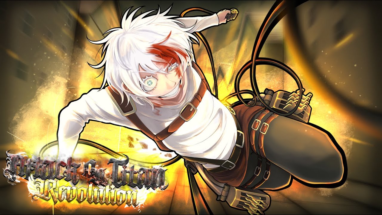 Playing as GOJO in AOT REVOLUTION...
