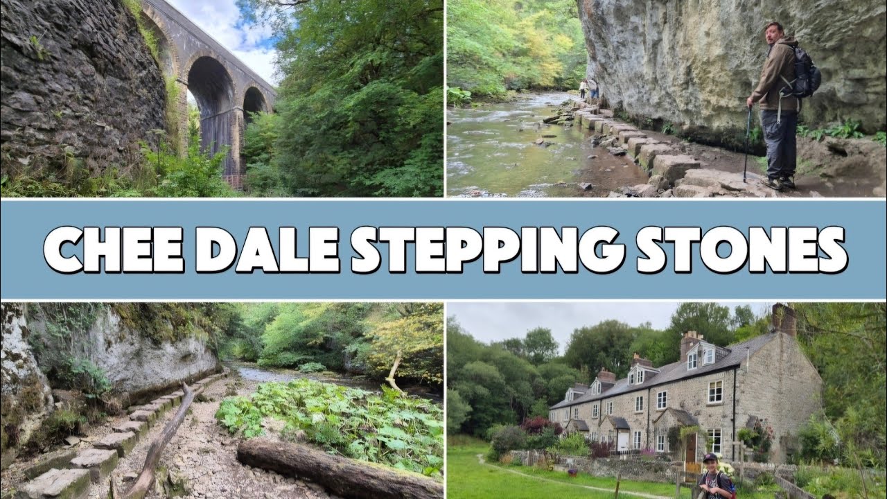 Chee Dale Stepping Stones Walk | Peak District | Derbyshire. 