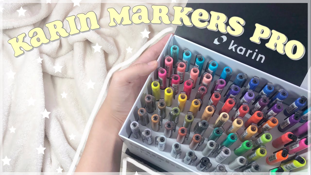 karin Markers pro + neon🤯|| colores nuevos?, valen la pena?