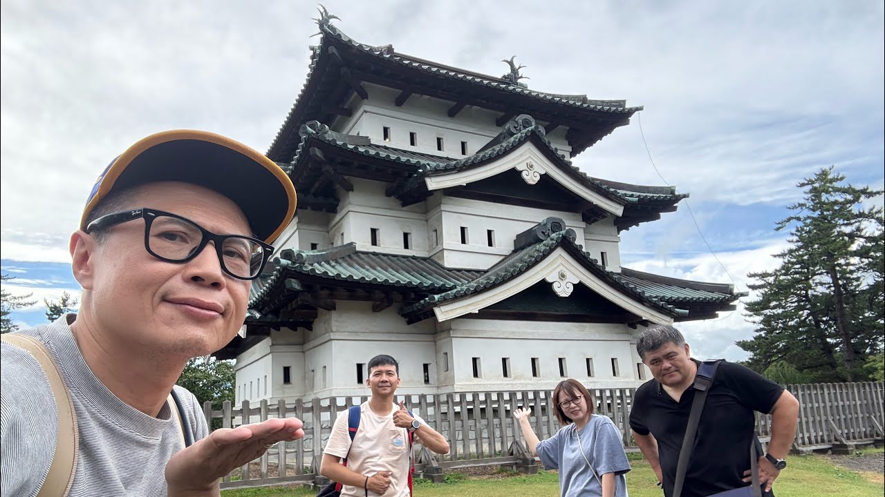 2025 酷夏 日本東北祭典遊 day5.「 津輕藩睡魔村、弘前城、星巴克弘前公園前、青森警察署、青森縣觀光物產館ASPAM、青森睡魔祭海上運行花火大會」