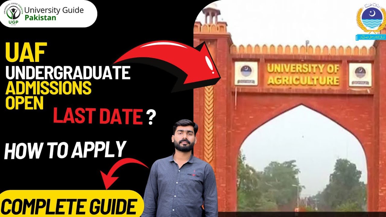 How to Apply Online for UAF 2025 Admissions | Complete Step-by-Step Guide (Part 01)