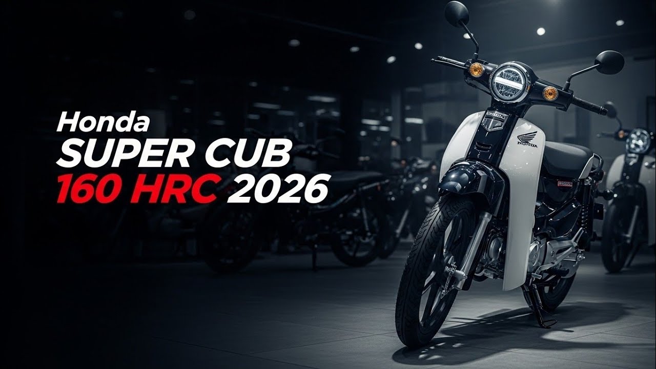 Honda Super Cub 160 HRC Review 🔥 Most Unique & Powerful Cub Ever | Pro Bike Rider