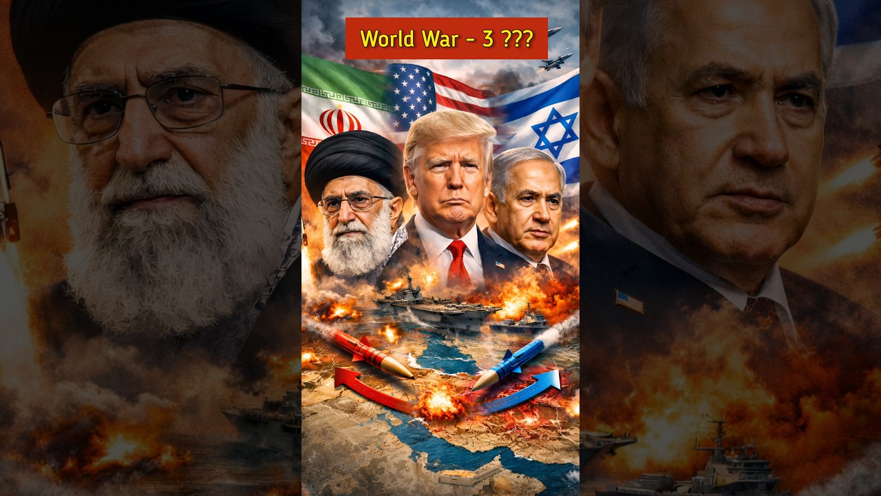 Kya World War 3 start ho gaya hai ?? #iranisraelwar #usvsiran #WorldWar3 #trending #shorts
