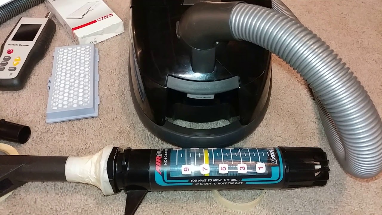 Miele HEPA Exhaust Filters - Old Versus New