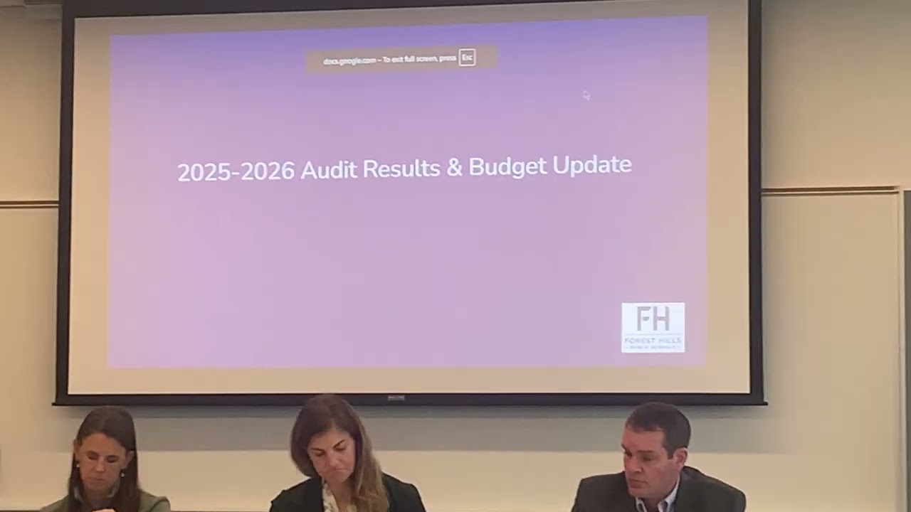 FHPS BOE Finance Meeting 10/7/25, Part 5 Agenda Items IIIB