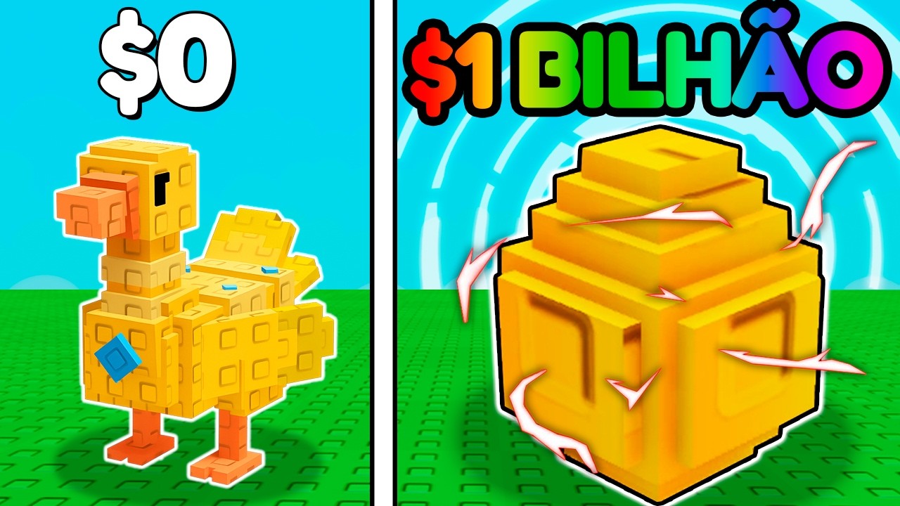 $0 até $1 BILHÃO com o Novo PET GOLDEN GOOSE mais RARO do Grow A Garden! (Vale apena)