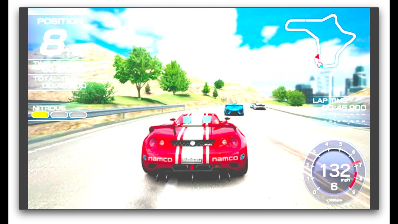 Ridge Racer Gameplay -ALL TRACKS  (PS Vita)